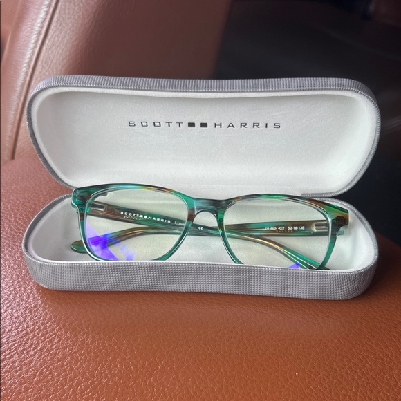 Scott Harris Accessories - Scott Harris 52-16-138 Blue Lens Eyeglasses